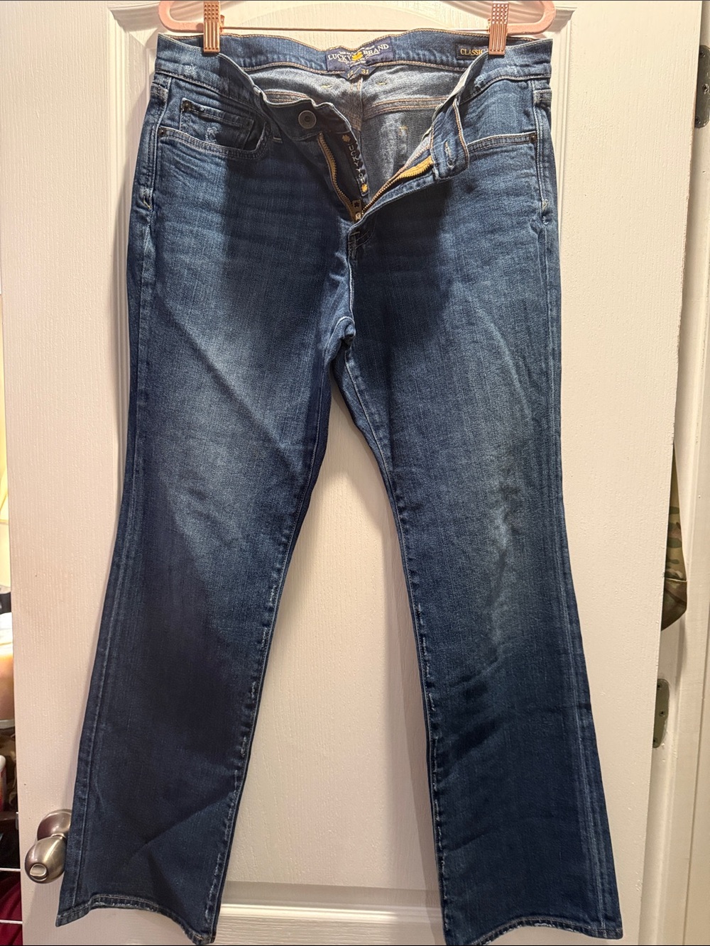 Lucky Brand Dark Blue Flare Jeans